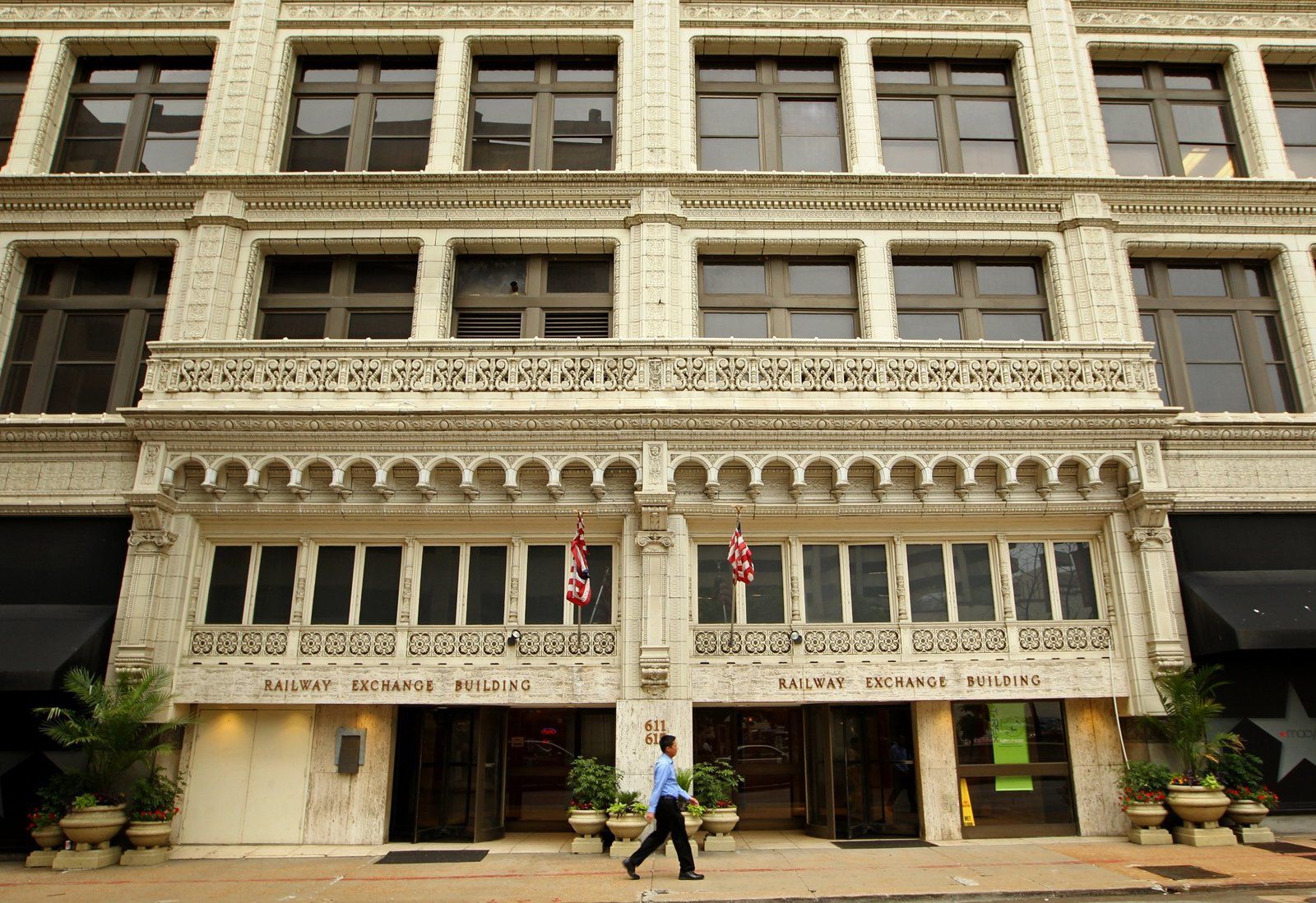 Railway Exchange seen in May 2013 after Macy's announces store closure plans